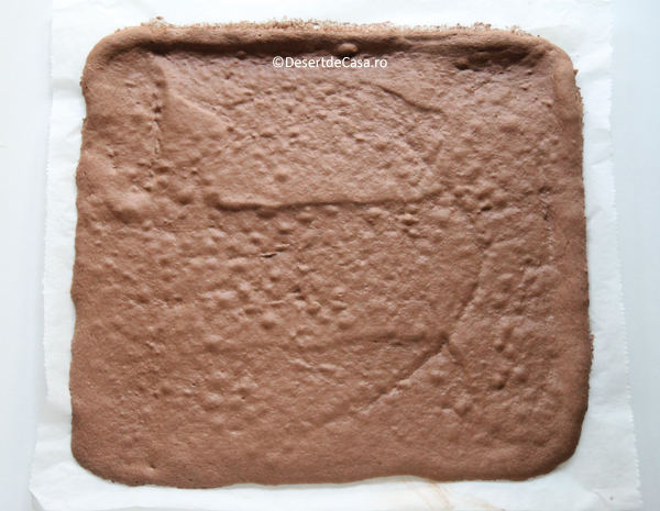 Foaia de rulada cu cacao